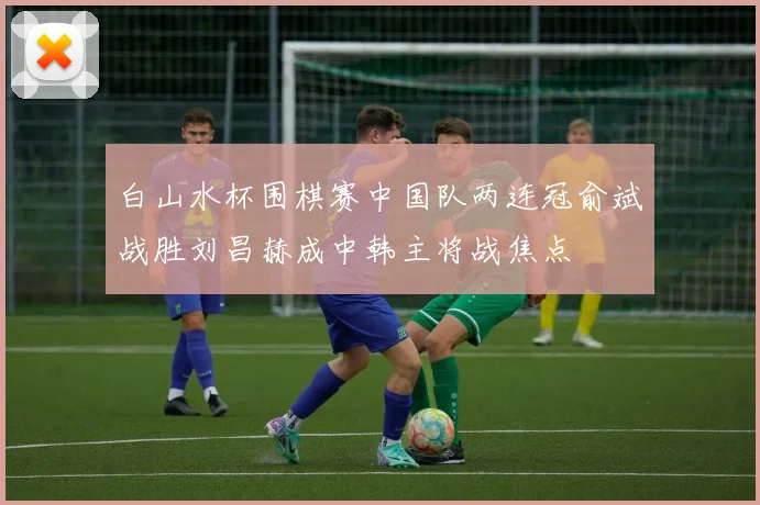 白山水杯围棋赛中国队两连冠俞斌战胜刘昌赫成中韩主将战焦点