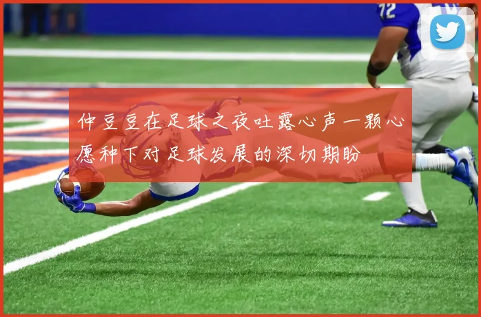 仲豆豆在足球之夜吐露心声一颗心愿种下对足球发展的深切期盼